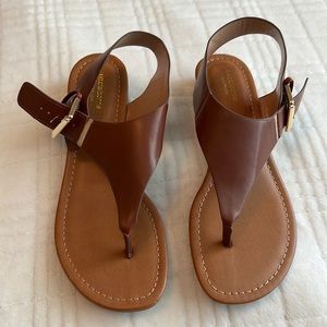 Brown sandals